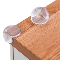 Protectii pentru colturi FEEDO transparent, 4 buc. foto