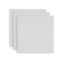 Pelinci de muselina Jollein White, 70x70 cm, 3 buc. foto