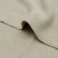 Paturica Jollein Basic Knit Olive Green, 75x100 cm