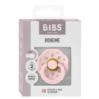 Пустышка круглая латексная BIBS Boheme Blossom (6-18 мес.) - Премиальная упаковка