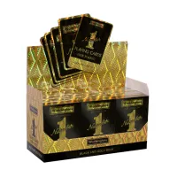 Cărţi de joc Waddingtons No. 1 "Black And Gold Deck"