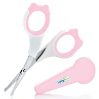 BABYJEM Foarfece pentru copii cu protectie Roz