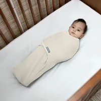 Конверт для пеленания Ingenuity Swaddle Me Cream (0-3 мес.)