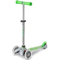 Самокат Micro Mini Deluxe Flux LED Neon Green foto