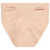 Chilotei cu talie inalte din microfibra fara cusaturi Premaman Roz, marimea 3