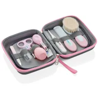BABYJEM Set pentru ingrijire, 9 piese Roz