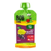 bob snail Пюре фруктовое-ягодное "Смузи Яблоко-Черная Смородина" (120 гр.)