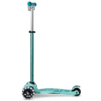 Trotineta Micro Maxi Deluxe Pro LED Vibrant Blue foto