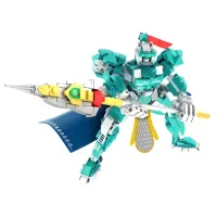 Set de construcție 2 în 1 iM Master Mechanical Master „Cei Cinci Generali Tigri: Zhao Yun”, 357 piese