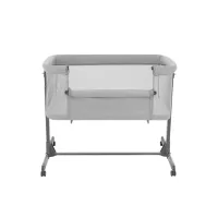 Patut co-sleeper KikkaBoo Noah Light Grey foto