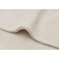 Плед Jollein Basic Knit Oatmeal/Velvet, 75x100 см