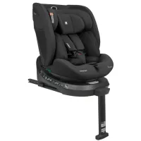Вращающееся автокресло с изофиксом KikkaBoo i-Orbit Black, 40-150 см