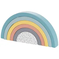 Деревянная игрушка Premaman Rainbow Stacking foto