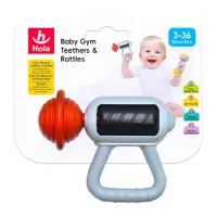 Zornăitoarea-pistol de masaj din seria "Baby Gym"