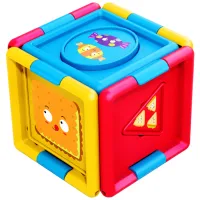 Jucarie de dezvoltare sorter "Cub logic"