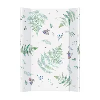 Твердый пеленальный коврик с 2 сторонами Ceba Baby Comfort Polypody, 70x50 см foto