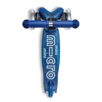 Trotineta Micro Mini Deluxe Galaxy Glitter LED Navy foto