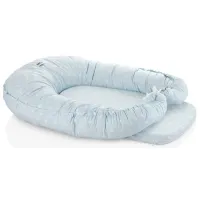 BABYJEM Saltea reductor 5 in 1 BabyNest Cushion Albastra