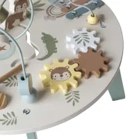 Masuta de activitati din lemn Premaman Little Savanna