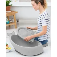 Ванна для купания ребенка Skip Hop Moby Grey foto