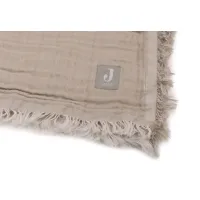 Муслиновое детское одеяло Jollein Olive Green/Ivory GOTS, 75x100 см