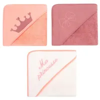 Set prosoape de baie cu gluga Premaman Princess, 3 buc. foto