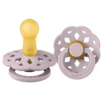 Suzeta rotunda din latex BIBS Boheme Dusky Lilac (6-18 luni) foto