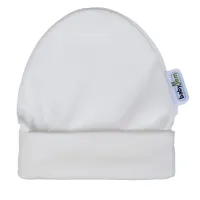Шапочка для новорожденных BabyJem White