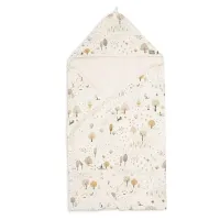 Полотенце с капюшоном Jollein Tiny Park, 75x75 см