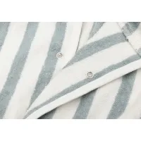 Халат Jollein Stripe Terry Sea Green GOTS (1-2 года)