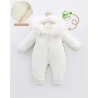 Leo King Baby Girl Romper - White 9422 12-18 / 80-86cm