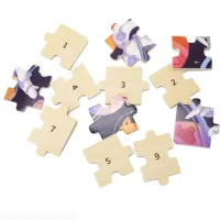 Puzzle din lemn "Animalele în cosmos", 24 elem.