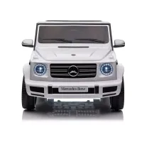 Masina electrica pentru copii KikkaBoo Mercedes Benz G500 White foto
