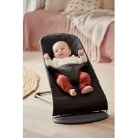 Balansoar BabyBjorn Bliss Black, Bumbac foto