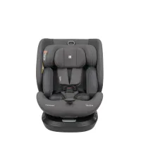 Scaun auto rotativ cu isofix KikkaBoo i-Hike Dark Grey, 40-150 cm foto