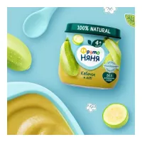 ФрутоНяня piure de dovlecel (4 luni+) 80 gr.