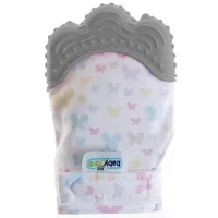 Детские перчатки для прорезывания зубов BabyJem Scratch Gloves Grey foto
