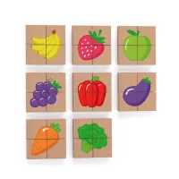 Puzzle-uri magnetice "Fructe" 32 elem.