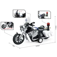 1:10 Motocicleta cu fricțiune (lumini /sunete)