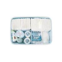 Сумка-органайзер для подгузников и аксессуаров KikkaBoo Bear with me Blue foto