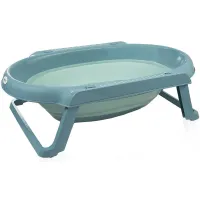 Набор для ванной со складной ванночки BabyJem Turquoise, 3 предмета