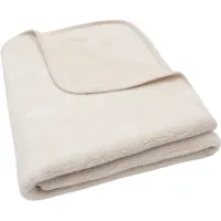 Paturica Jollein Basic Jersey/Sherpa Oatmeal, 100x150 cm