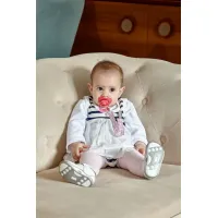 Цепочка для пустышки BabyJem Pink foto