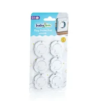 Set 6 protectii pentru priza BabyJem cu adeziv foto