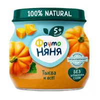 ФрутоНяня piure de dovleac (5 luni+) 80 gr.