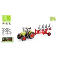 1:16 Tractor cu fricțiune „Farmland” (lumina/sunet)