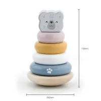 Piramidă pentru copii „Ursul polar”