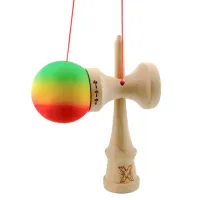 "Kendama Flippy X Original: Светофор", профессиональная, 7 х 6 х 18 см, веревка 55 см, большие чаши