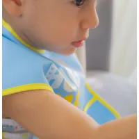 Нагрудник с карманом BabyJem Poly Large Bib Blue