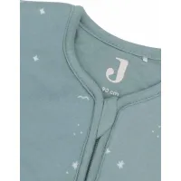 Sac de dormit cu maneci detasabile Jollein Twinkling Sea Green, 90 cm foto